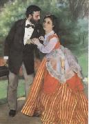 Pierre-Auguste Renoir The Painter Sisley and his Wife (mk09) oil painting picture wholesale